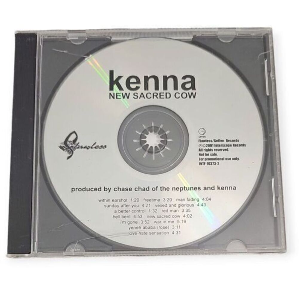 Kenna – New Sacred Cow [2001‎ Promotional CD]